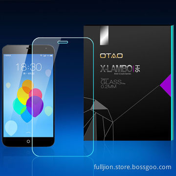 0.2mm/0.33mm Round Angle 2.5D Curved Edge Tempered Glass Screen Protector for MEIZU MX3
